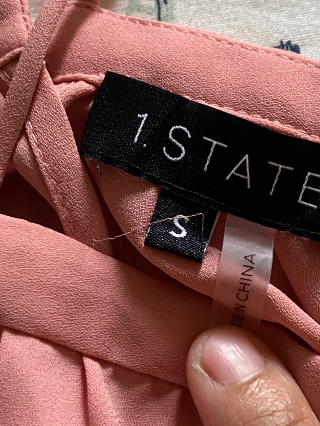 1. STATE Pink Blouse - Size S - photo 3