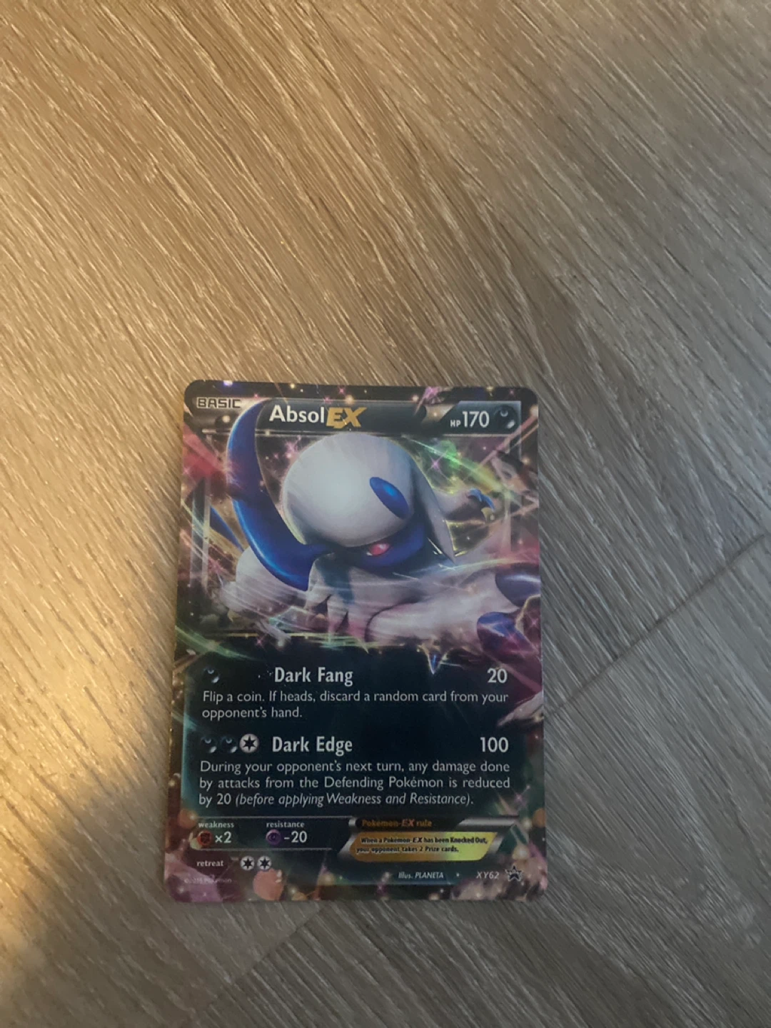 Pokemon M Absol EX & Absol EX Trading Cards - photo 4