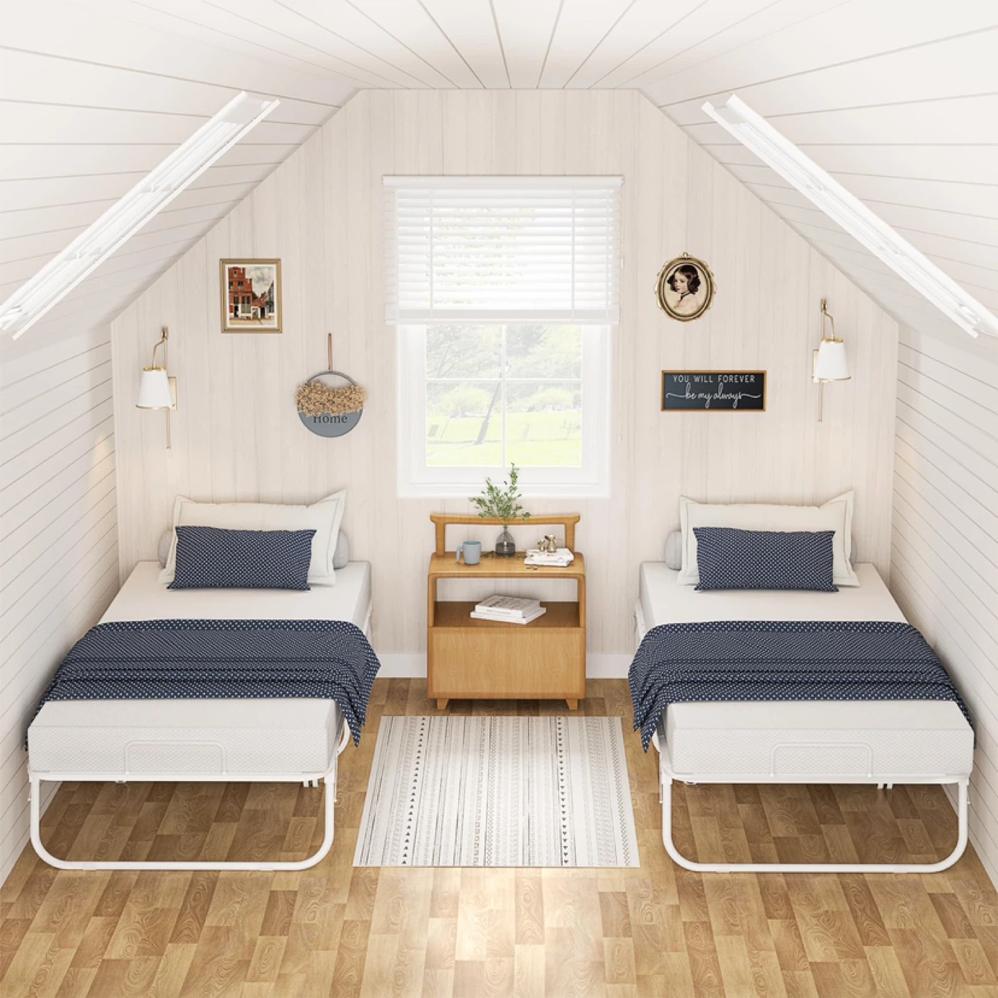 Cyclysio Queen 75 X 31'' Folding Bed with Storage - photo 3