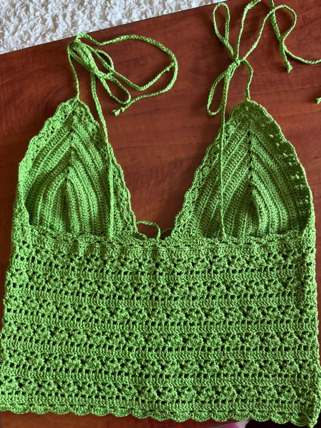 Handmade Crochet  Top - photo 3