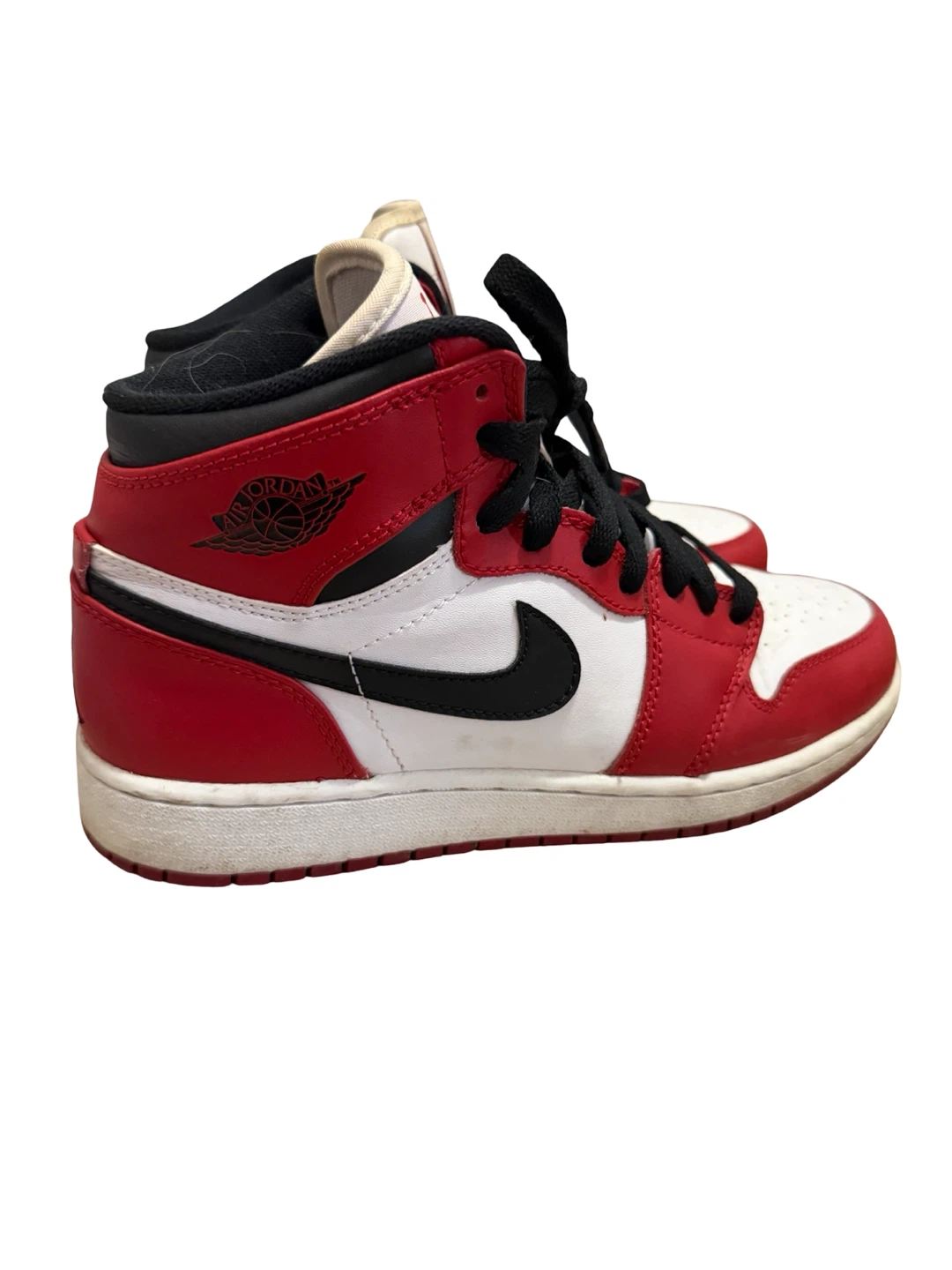 Air Jordan 1 Mid (GS) - Red/White/Black - Size 5.5Y - photo 3