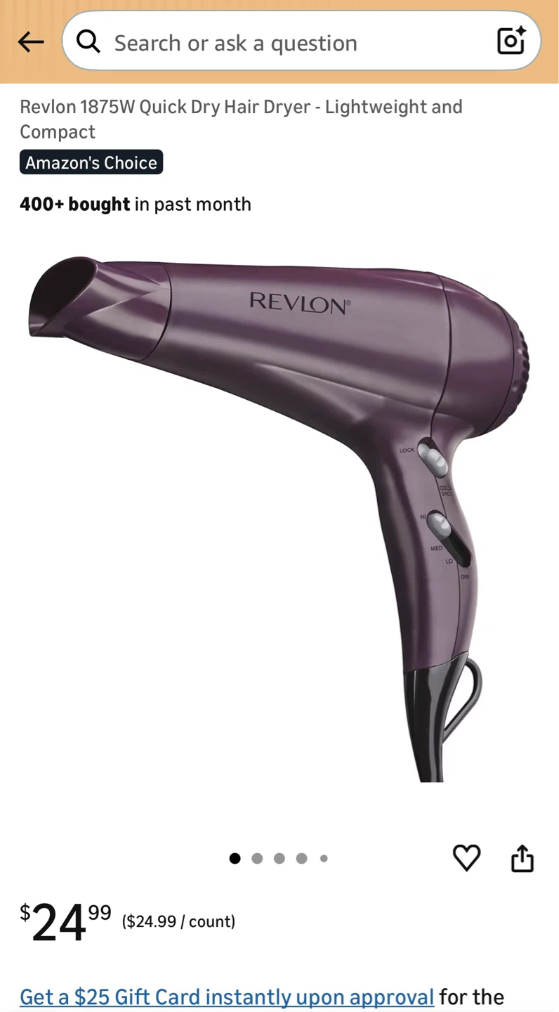 Revlon Hair Dryer