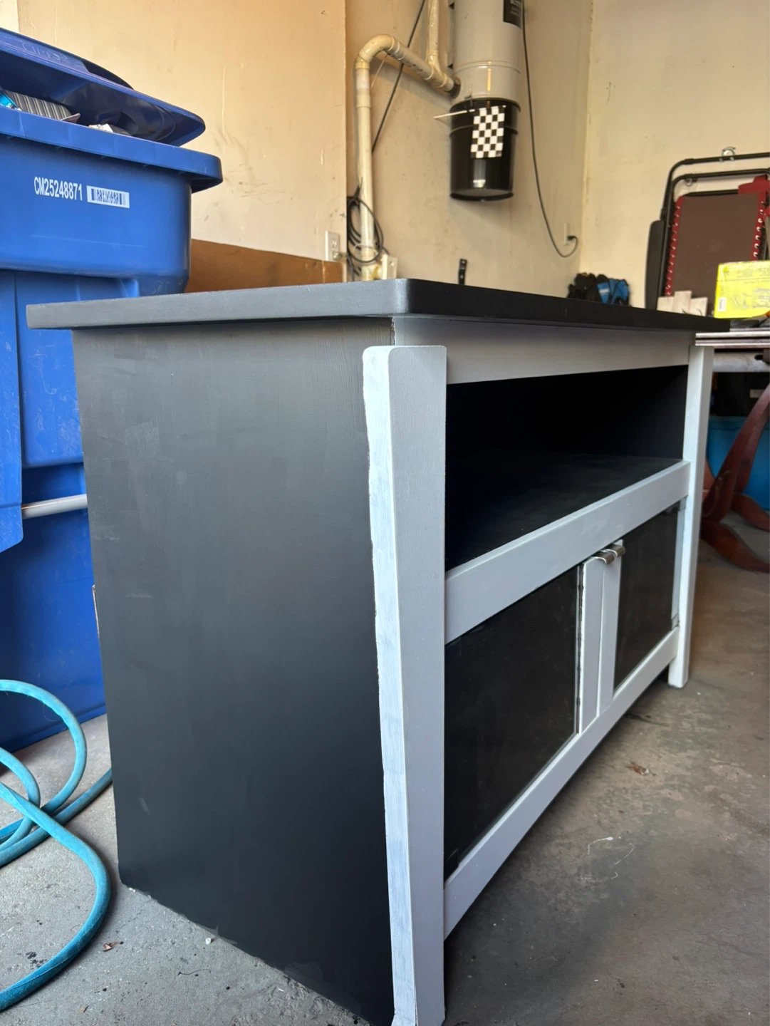 Black and White Media Console/ TV stand - photo 4