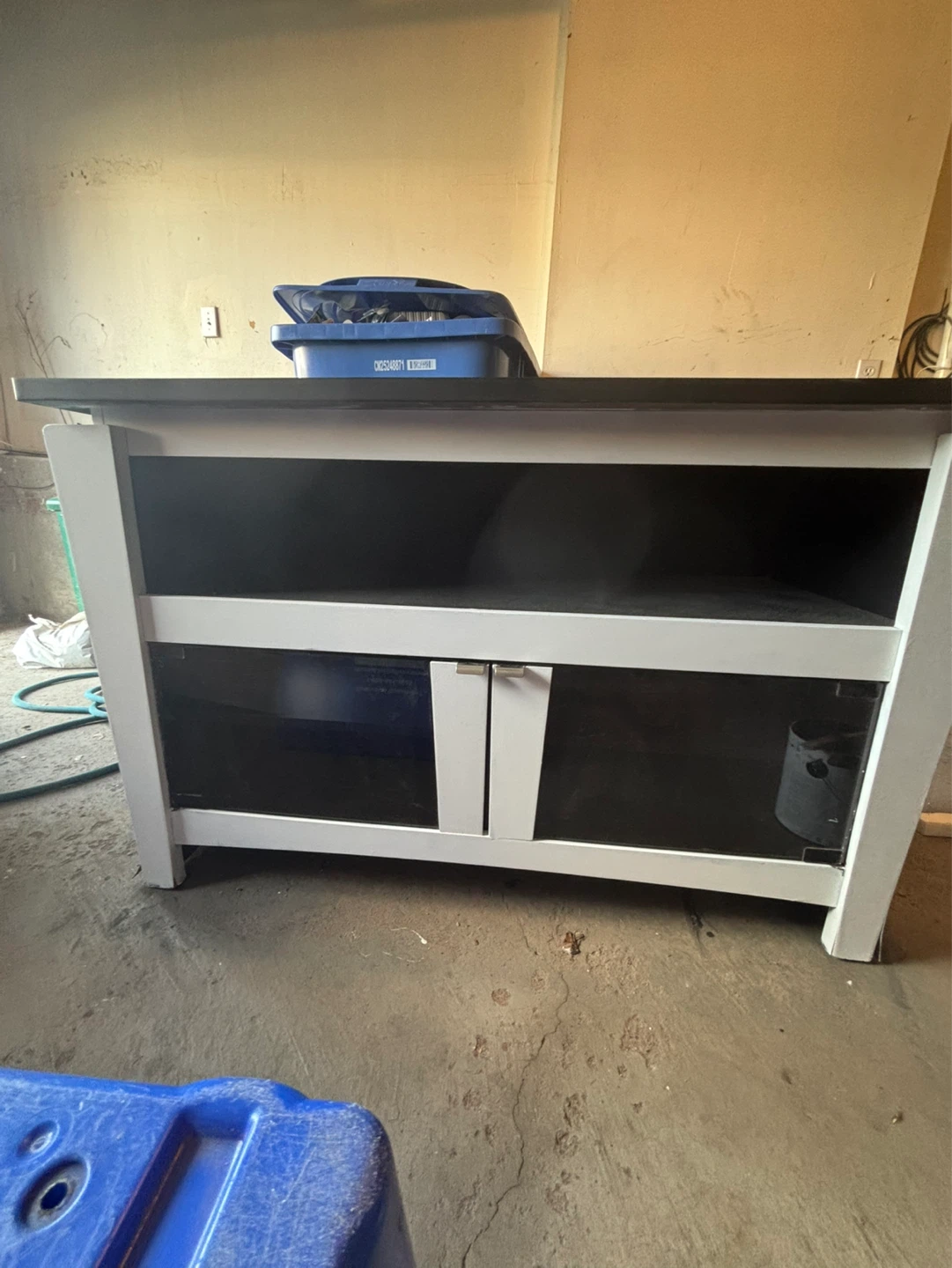 Black and White Media Console/ TV stand - photo 2