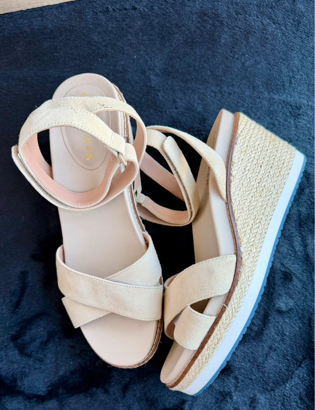 Cole Haan Cloudfeel Espadrille Wedge Sandals - photo 2