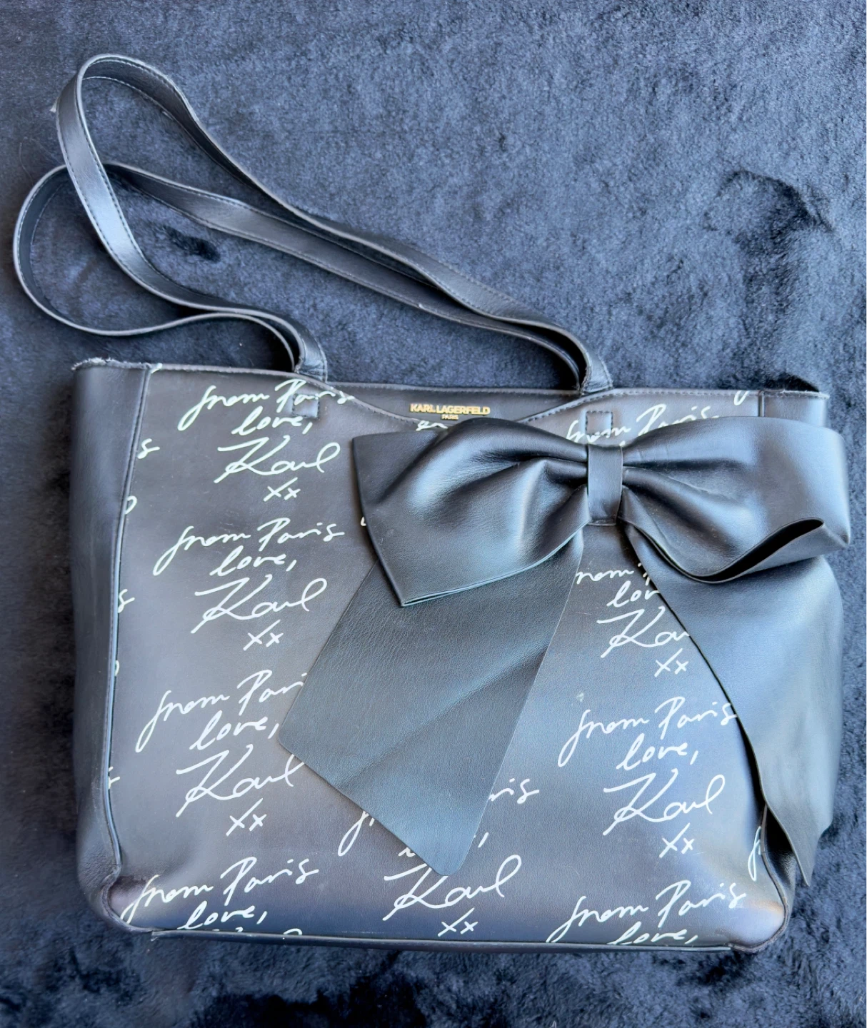 Karl Lagerfeld Tote Bag and Ralph Laurent