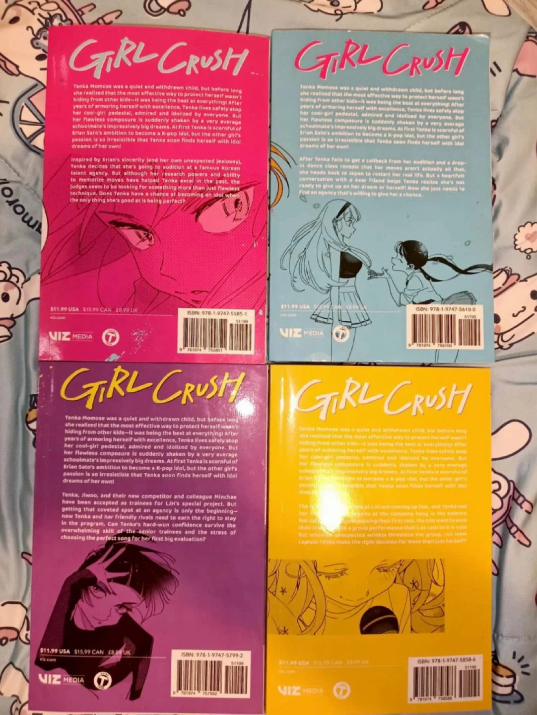 Girl Crush Manga Volumes 1-4 - photo 2