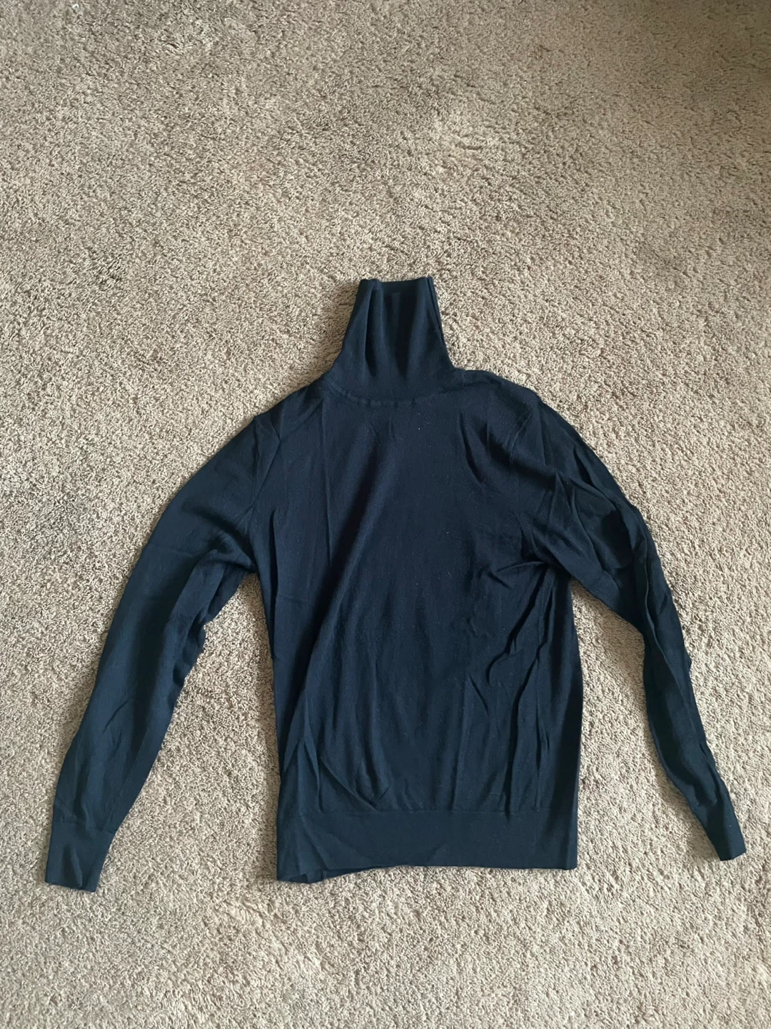 Uniqlo extra fine merino wool turtleneck sweater - photo 2