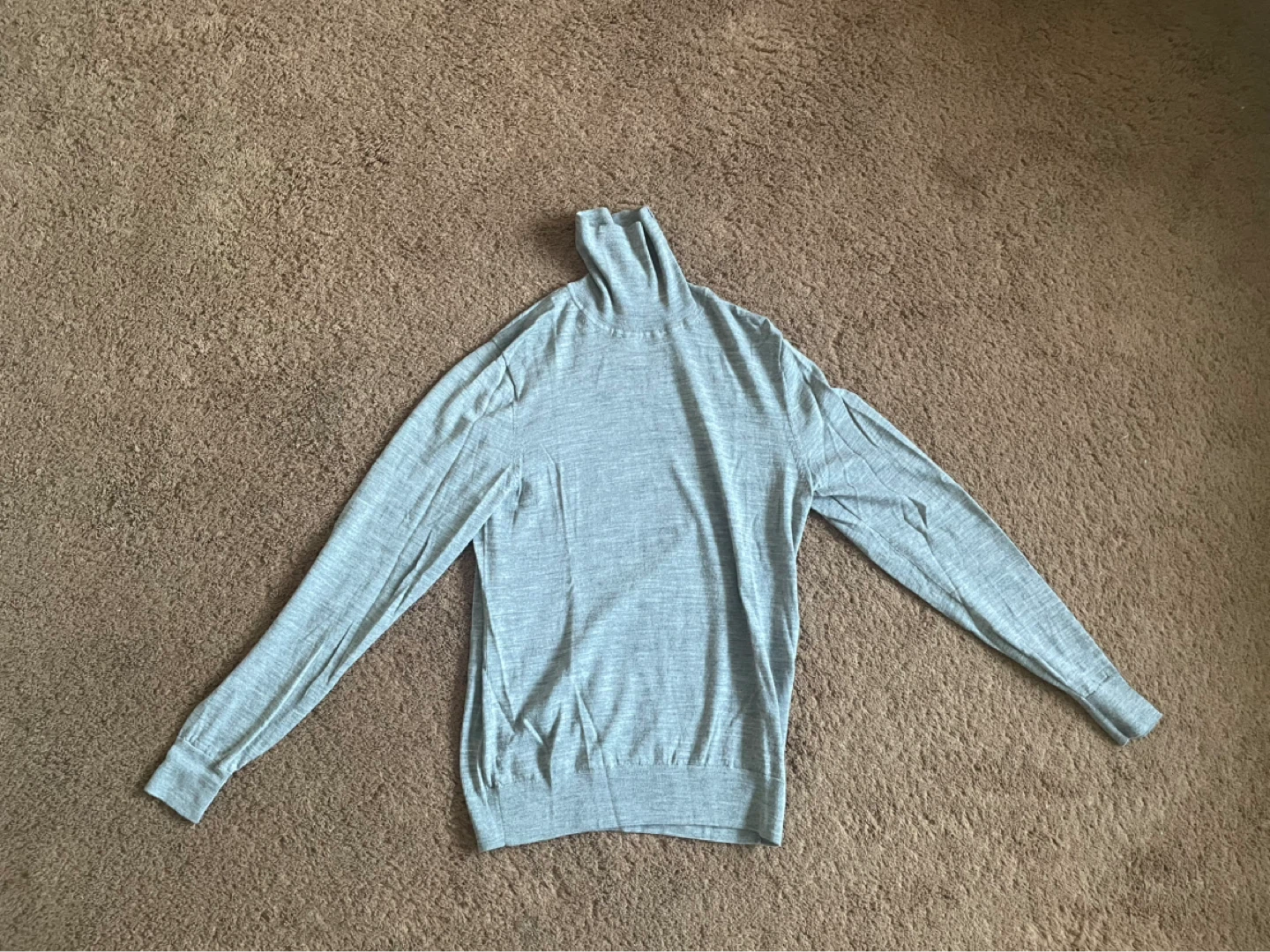 Uniqlo extra fine merino wool turtleneck sweater