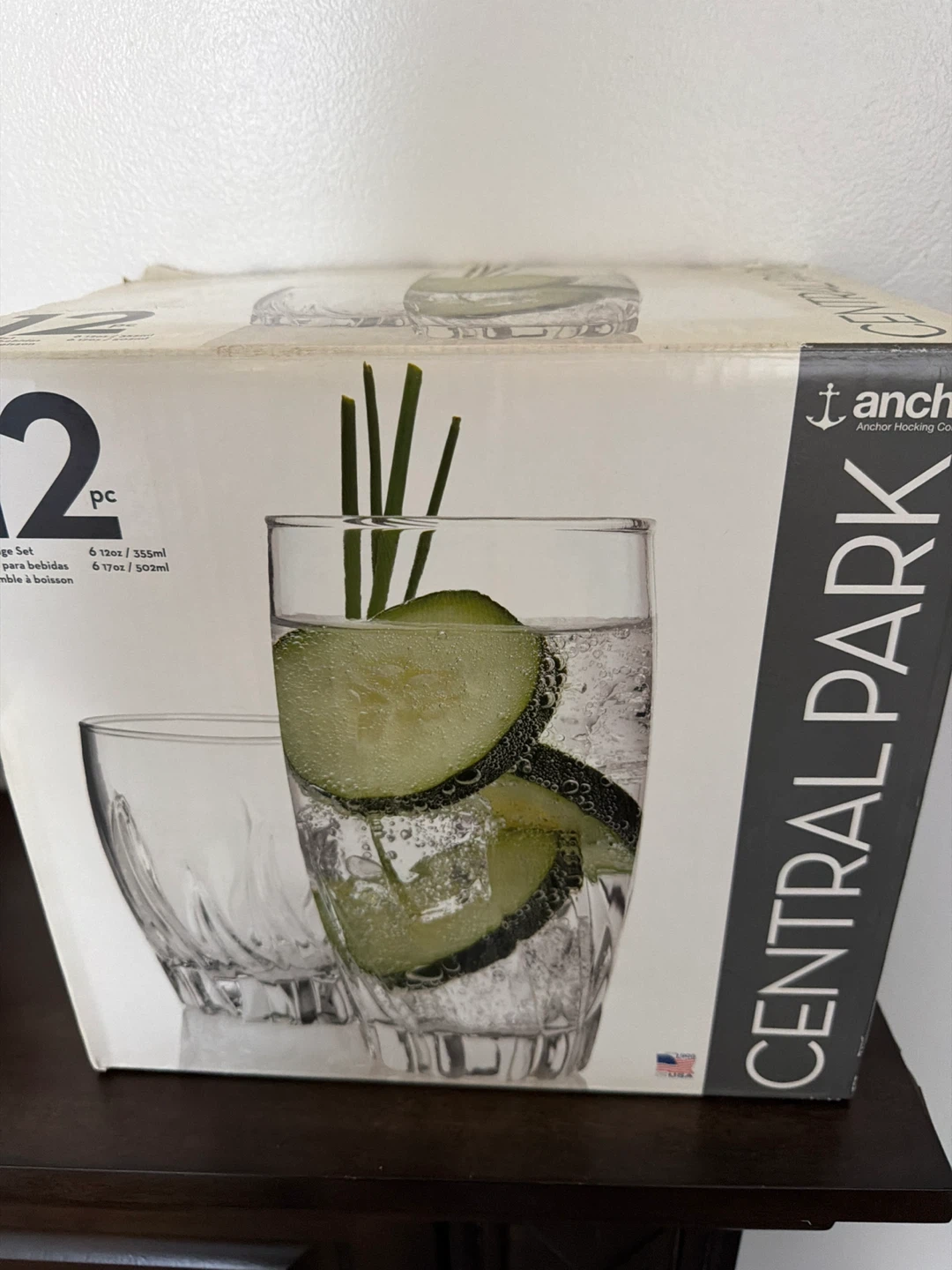 Anchor Hocking Central Park Beverage Set - 12 pc