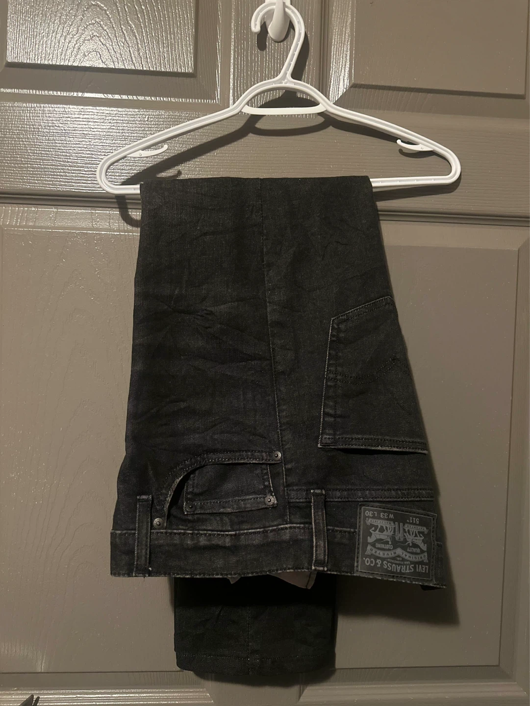 Levi's 511 Jeans W33 L30 Black Denim