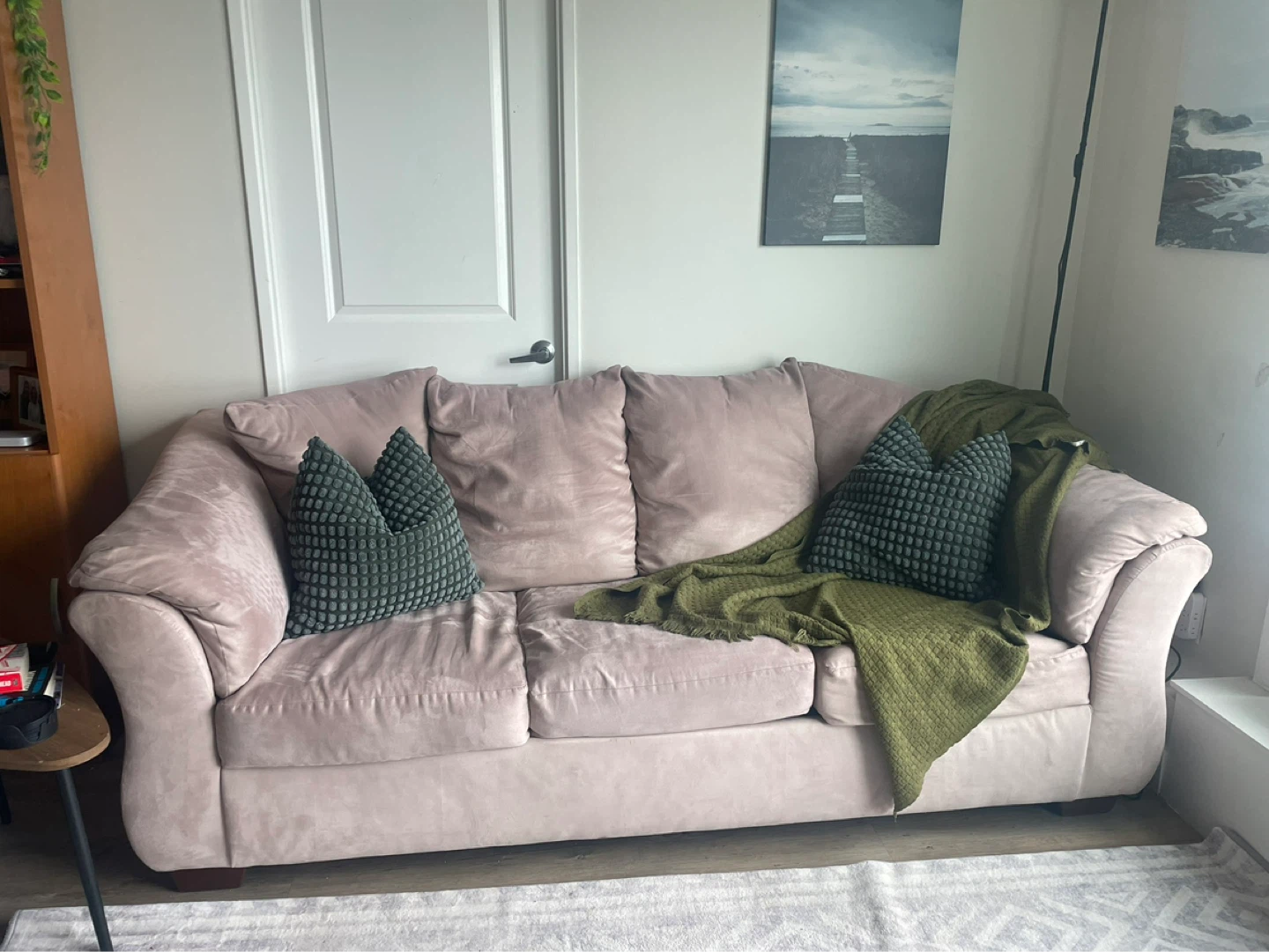 Moving Sale - Beige 3 seater Sofa with Pull out Bed