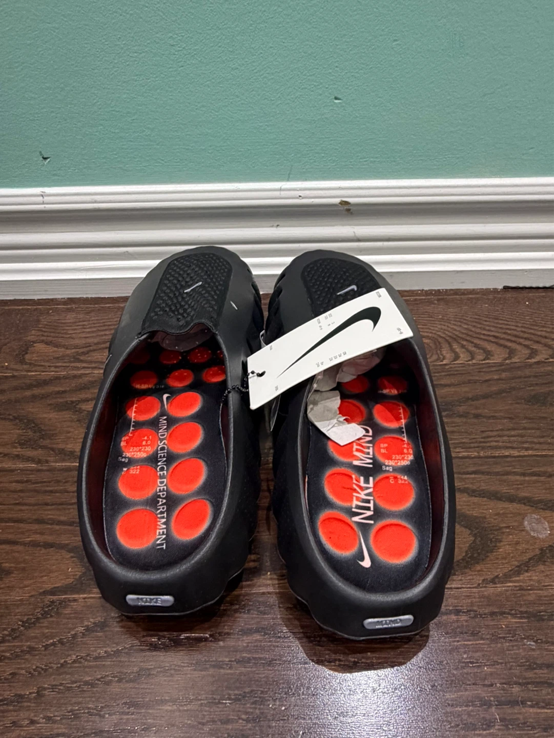 Nike 001 black slides - photo 4
