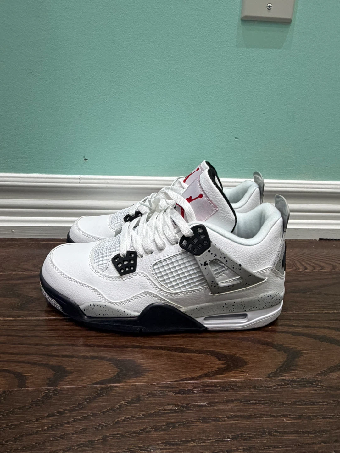 Air Jordan 4 Retro White Cement - photo 3