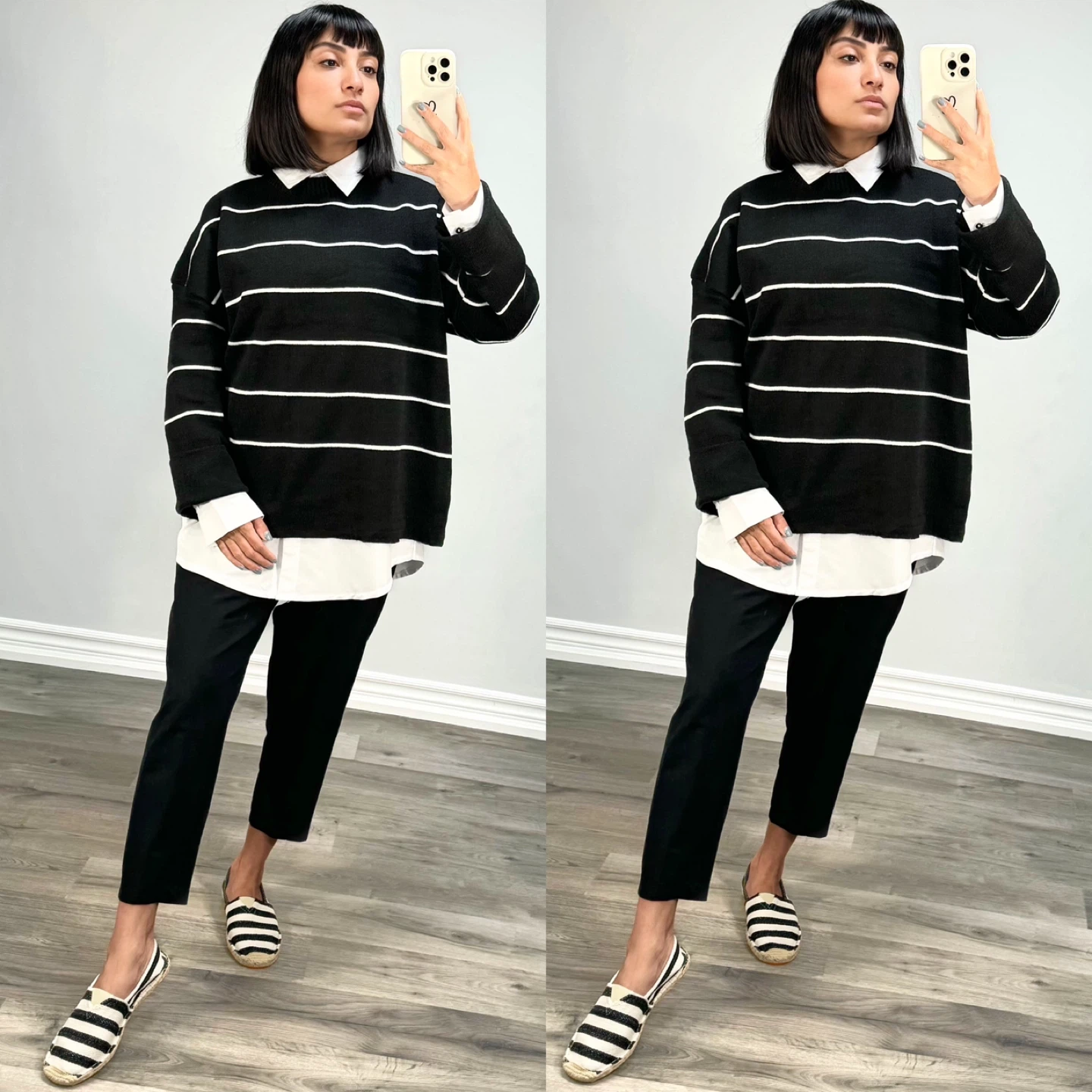 Striped Crewneck Sweater - photo 3
