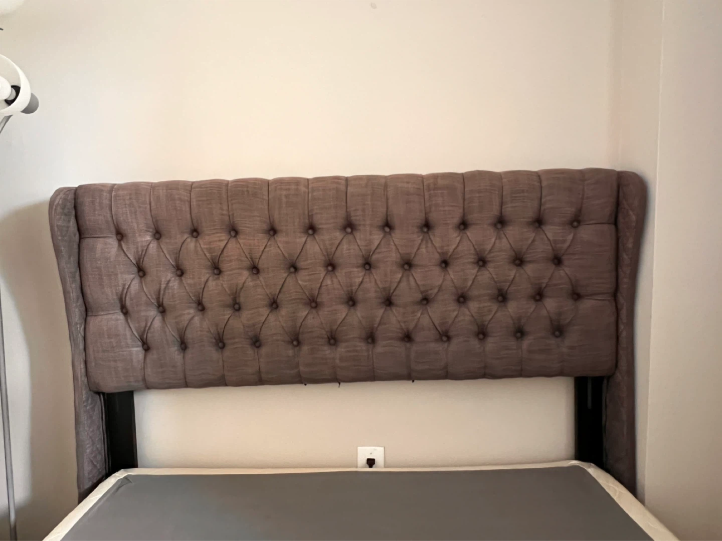 Queen Size Bed, Headboard and Spring Box - photo 4