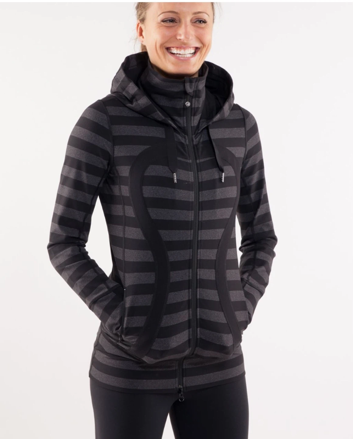 Lululemon Striped Hoodie Jacket