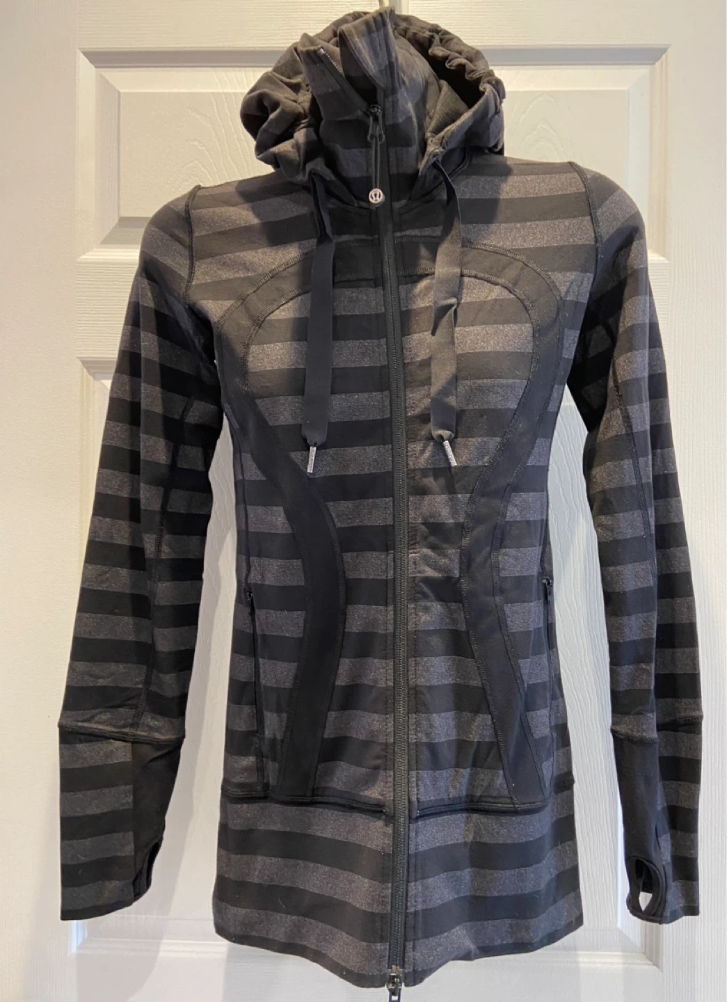 Lululemon Striped Hoodie Jacket - photo 2