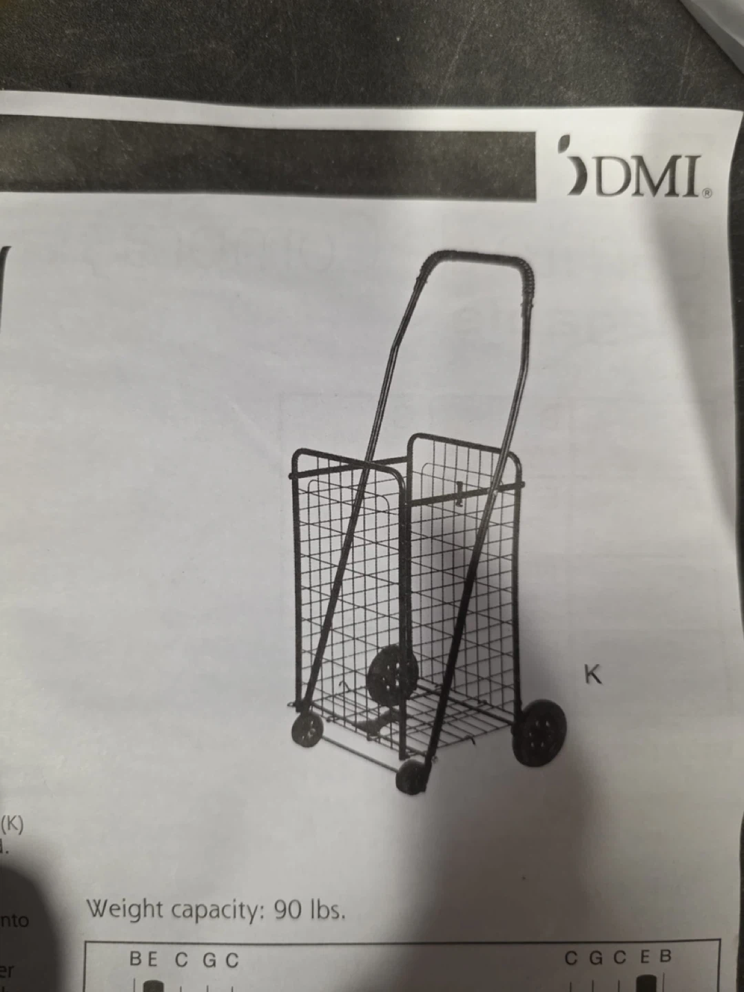 New DMI Utility Cart with Wheels - photo 2
