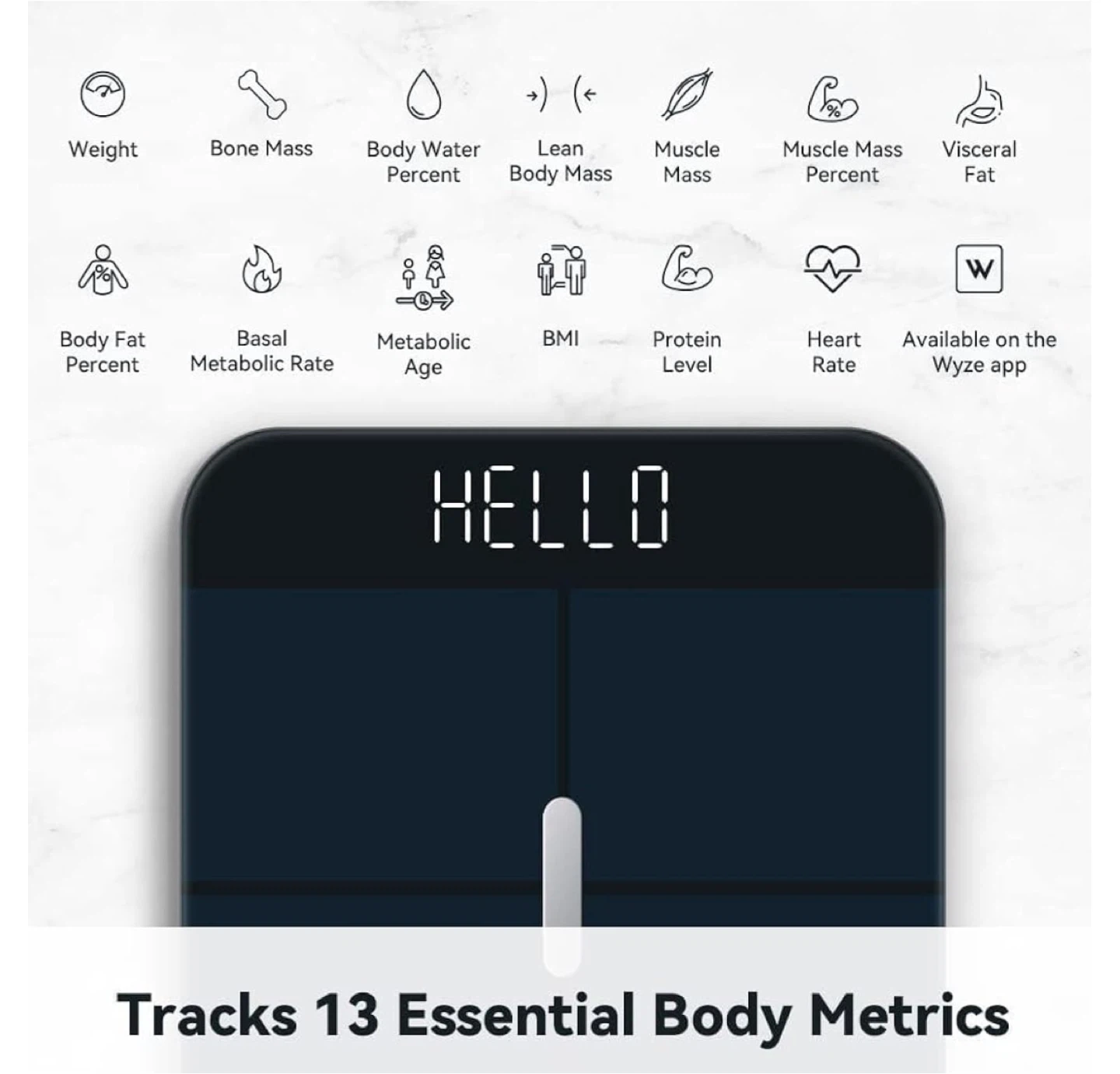 Wyze Scale X Smart Body Composition Scale - photo 3