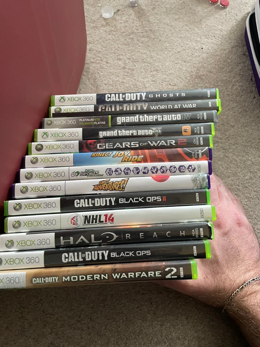 Xbox 360 Console with Games Bundle - photo 3
