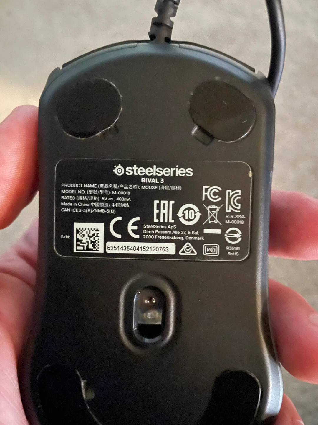 SteelSeries Apex 3 Keyboard and Rival 3 Mouse Combo - photo 3