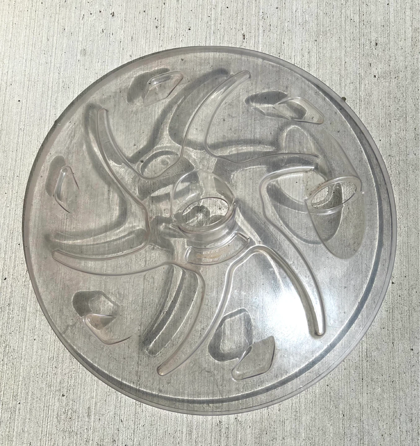 Veritas clear cyclone dust separation lid