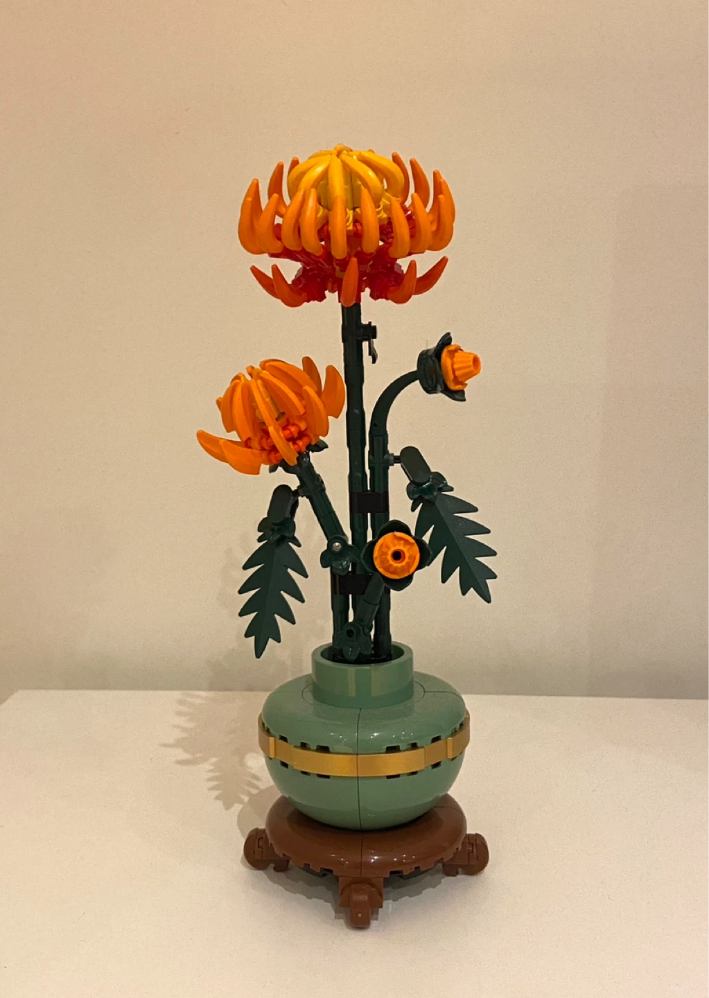 LEGO Chrysanthemum + Instruction Booklet