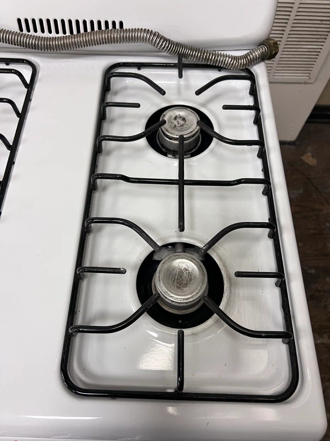 White Hotpoint Gas Range Stove Oven - photo 5