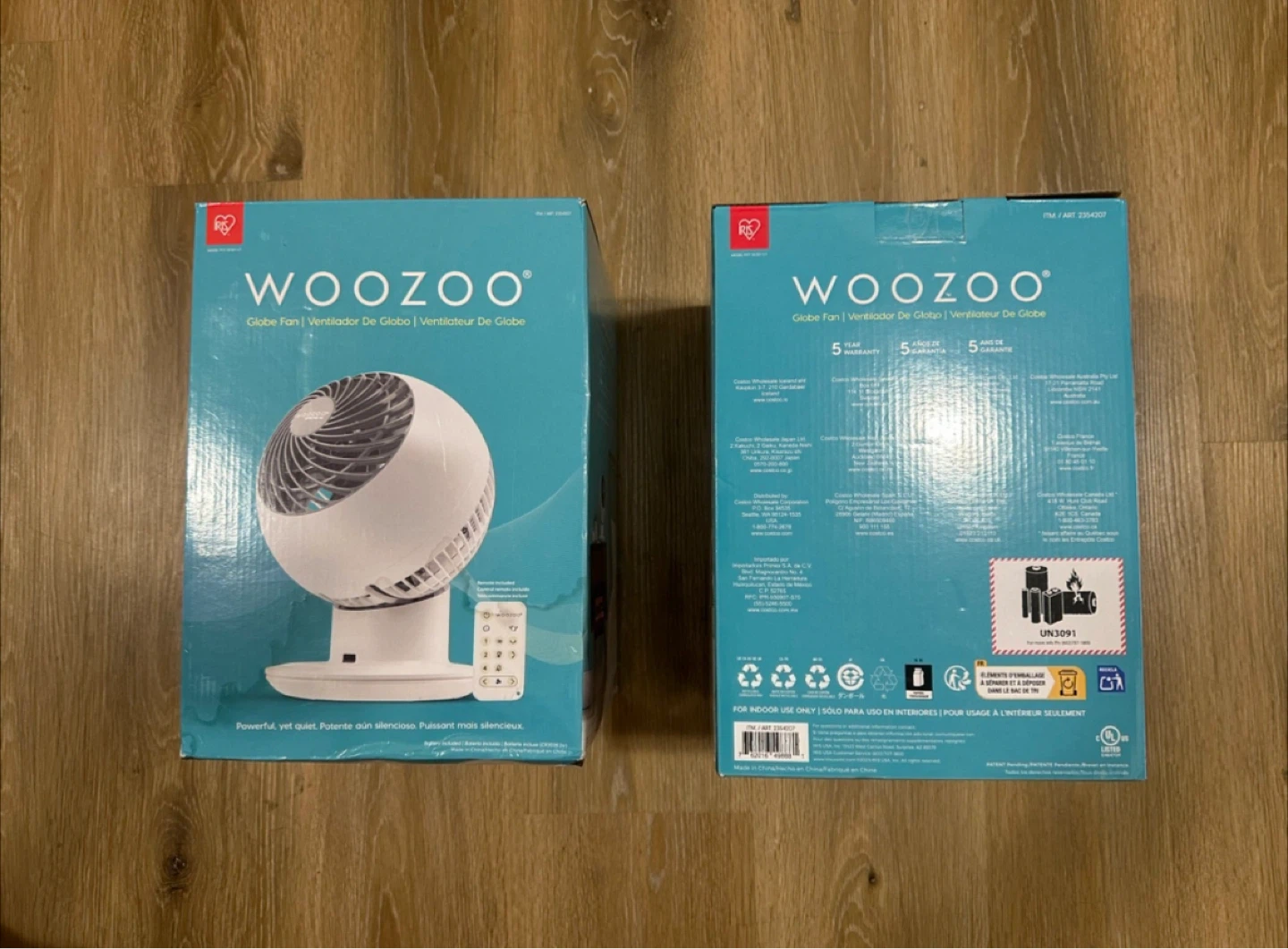 WooZoo Globe Fan