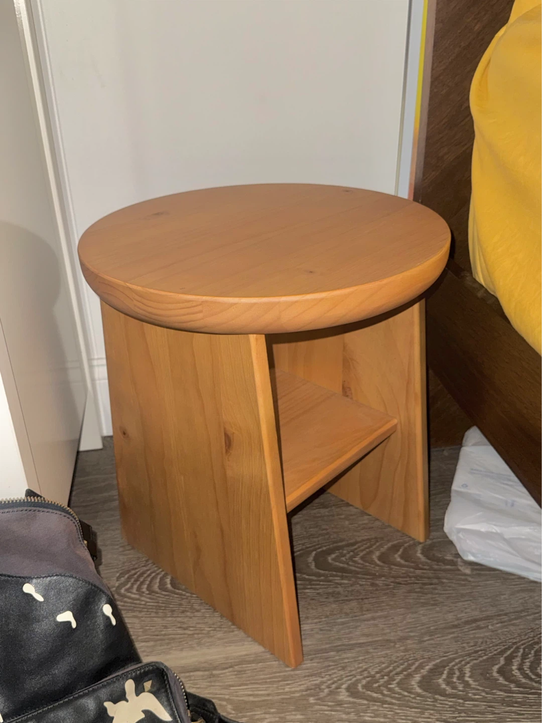 West Elm Clifton Stool/ End table - photo 2