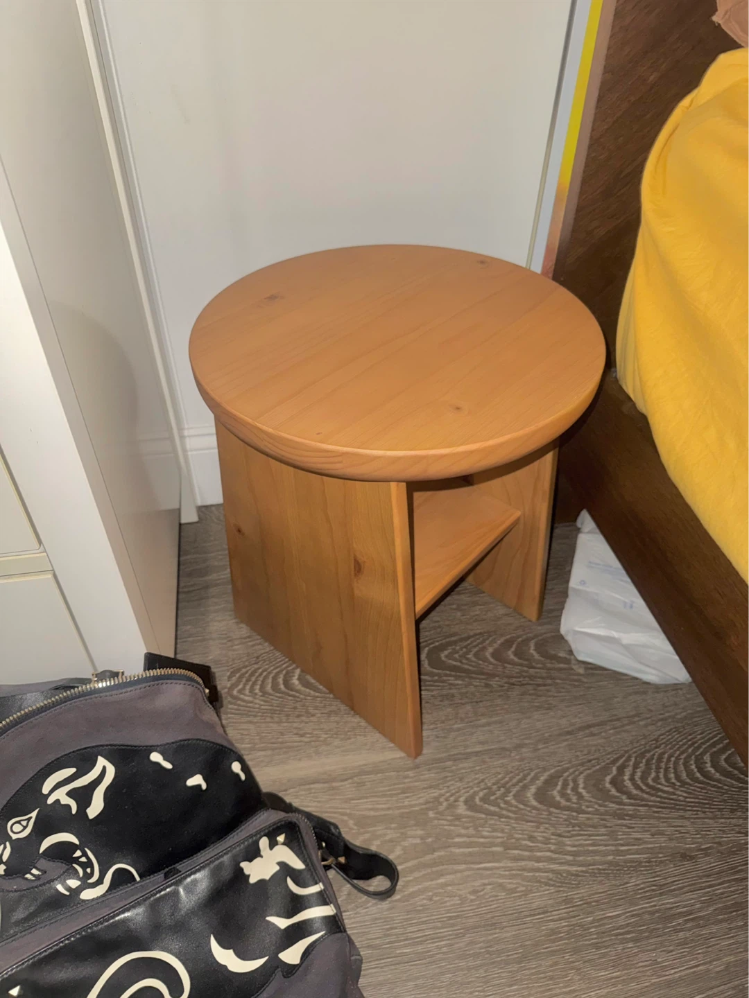 West Elm Clifton Stool/ End table - photo 3