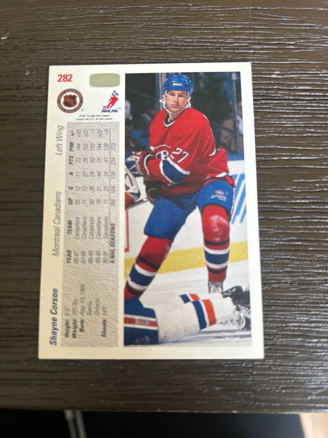 Shayne Corson Autographed - photo 2