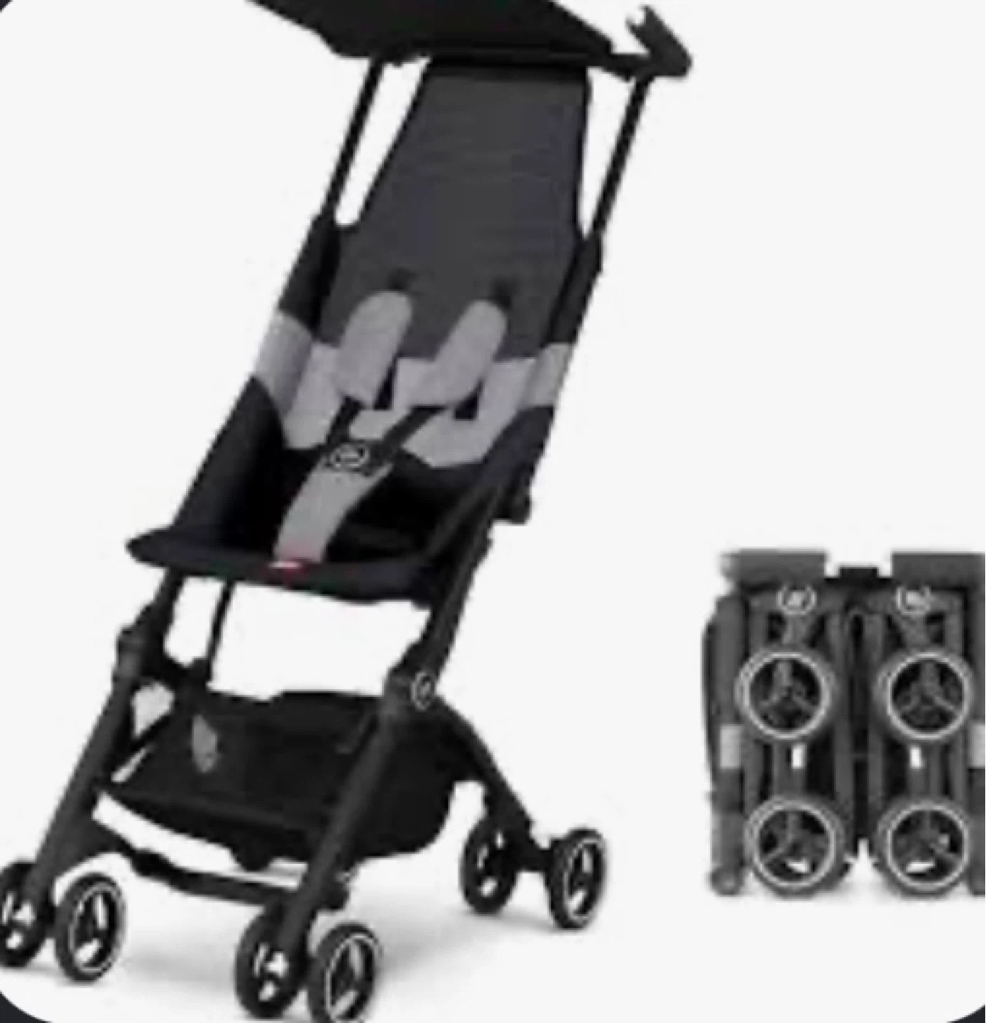 GB Pockit Air All Terrain Stroller - Velvet Black - photo 3