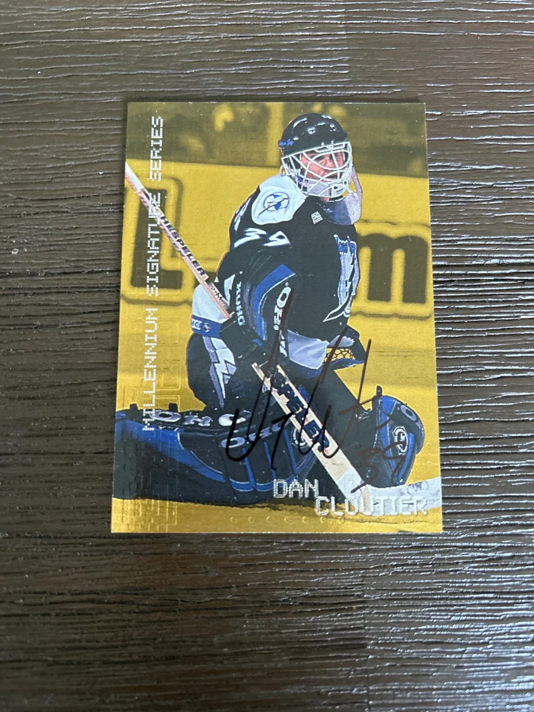 Dan Cloutier Millennium Signature Series Autographed