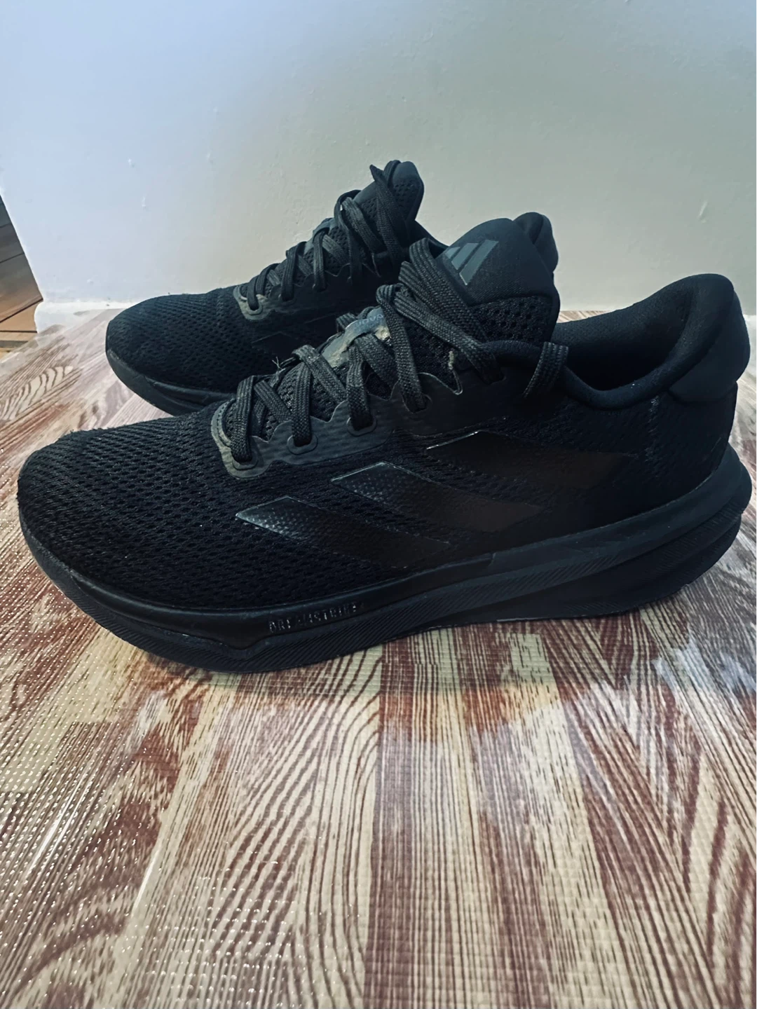Adidas Supernova Running Shoes - Black - Size 9