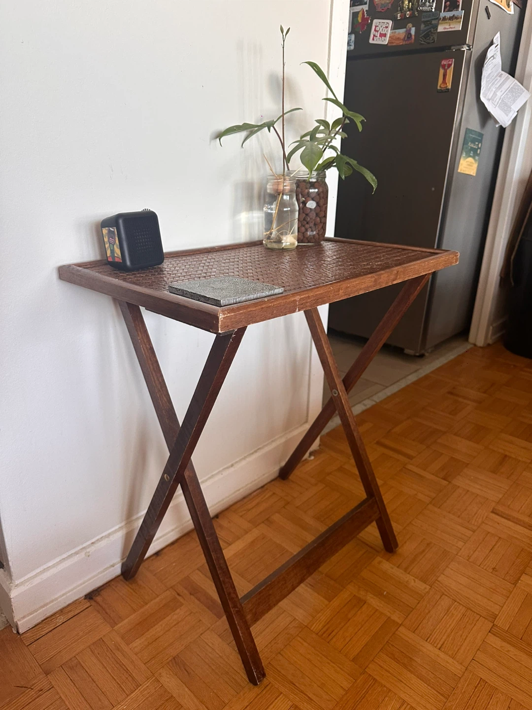 Wooden Folding Tray Table - photo 4