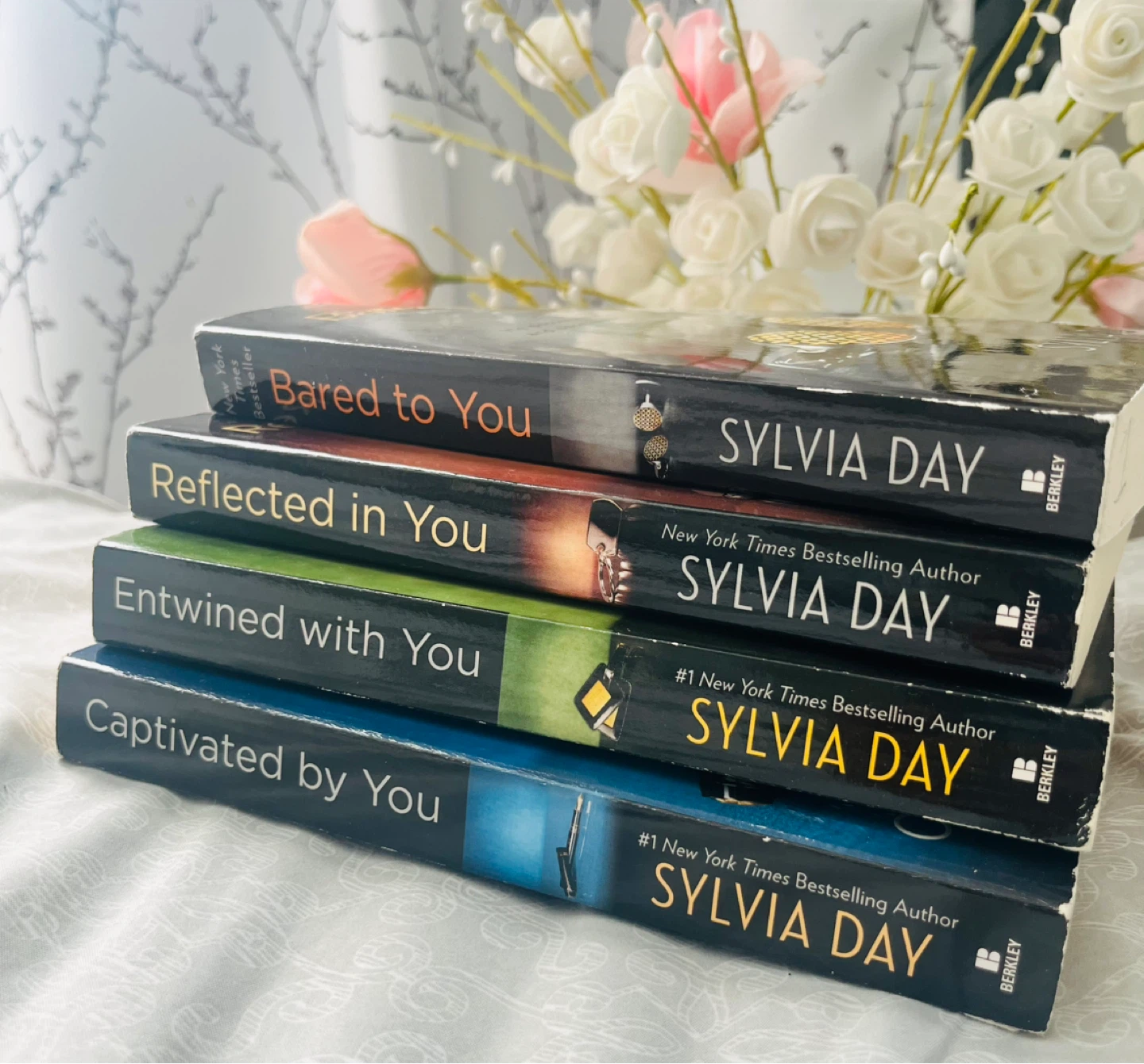 Sylvia Day books. Crossfire series .