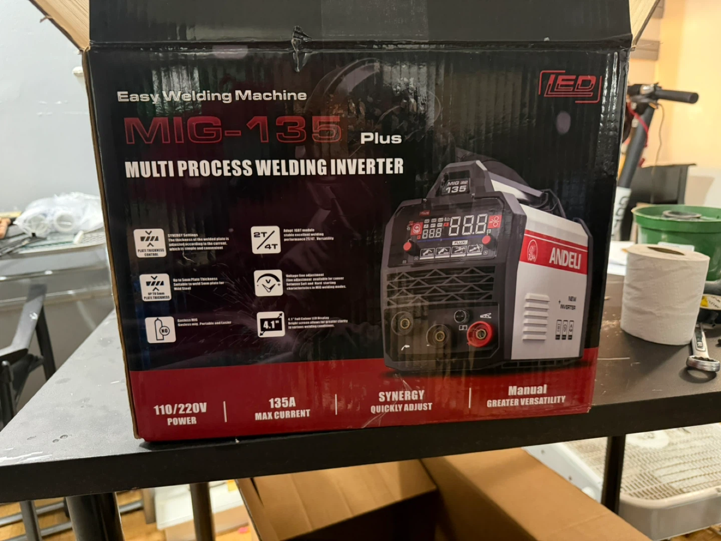 ANDELI MIG-135 Plus Multi Process Welding Inverter