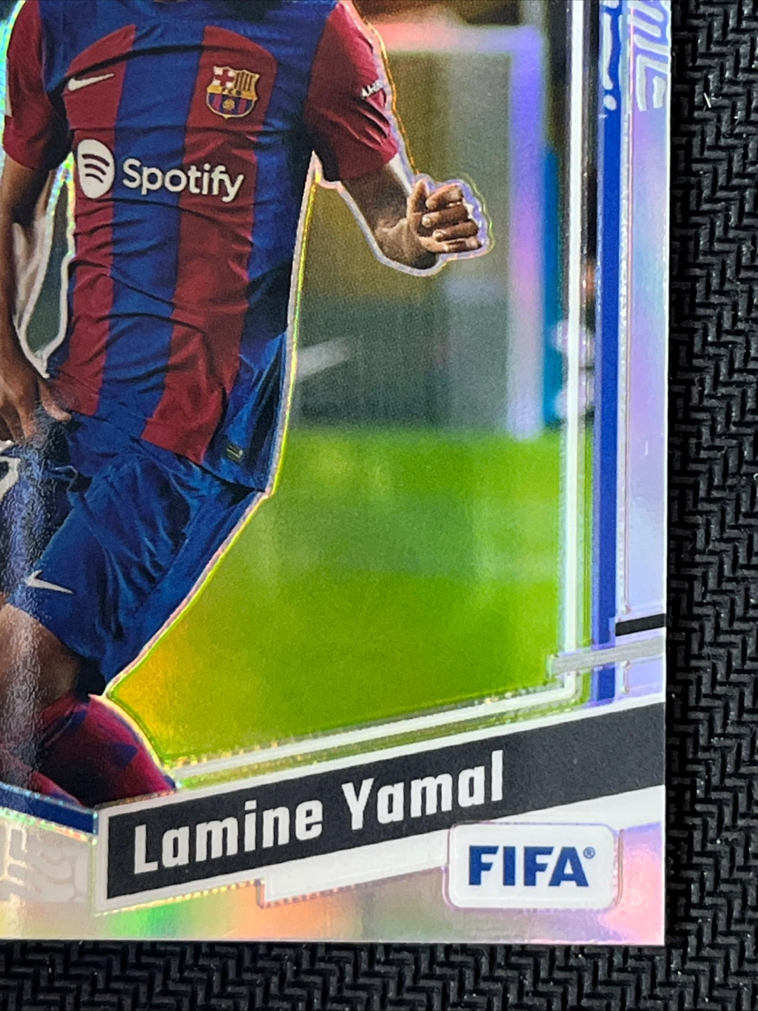 LAMINE YAMAL Rated Rookie Holo  2023-24 Panini Donruss Optic - photo 5