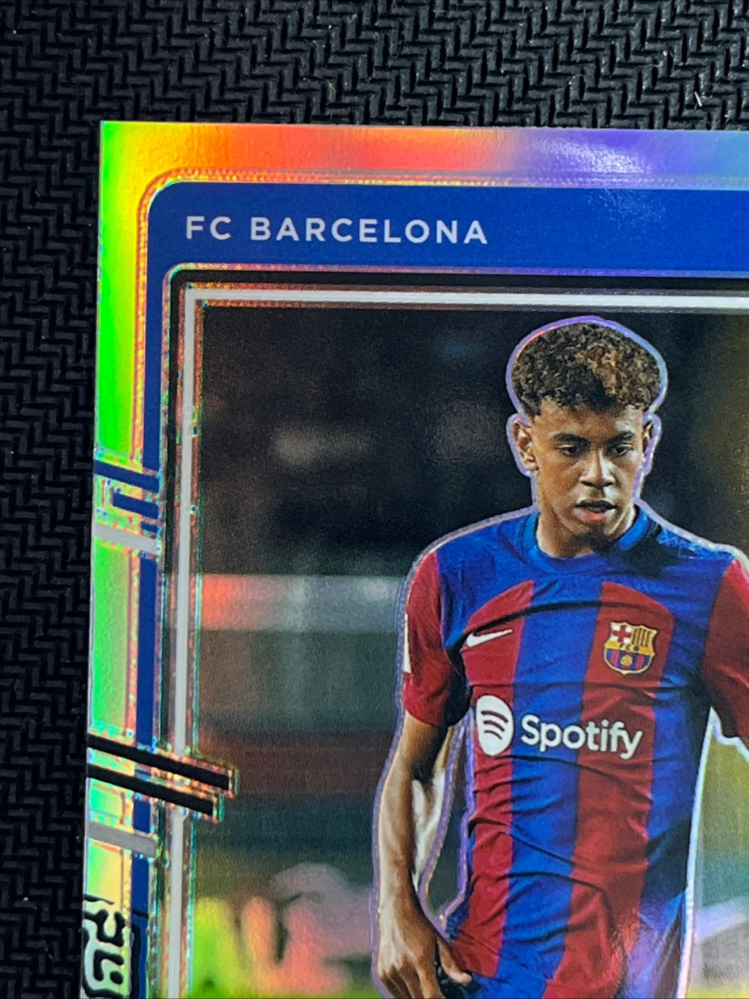 LAMINE YAMAL Rated Rookie Holo  2023-24 Panini Donruss Optic - photo 3