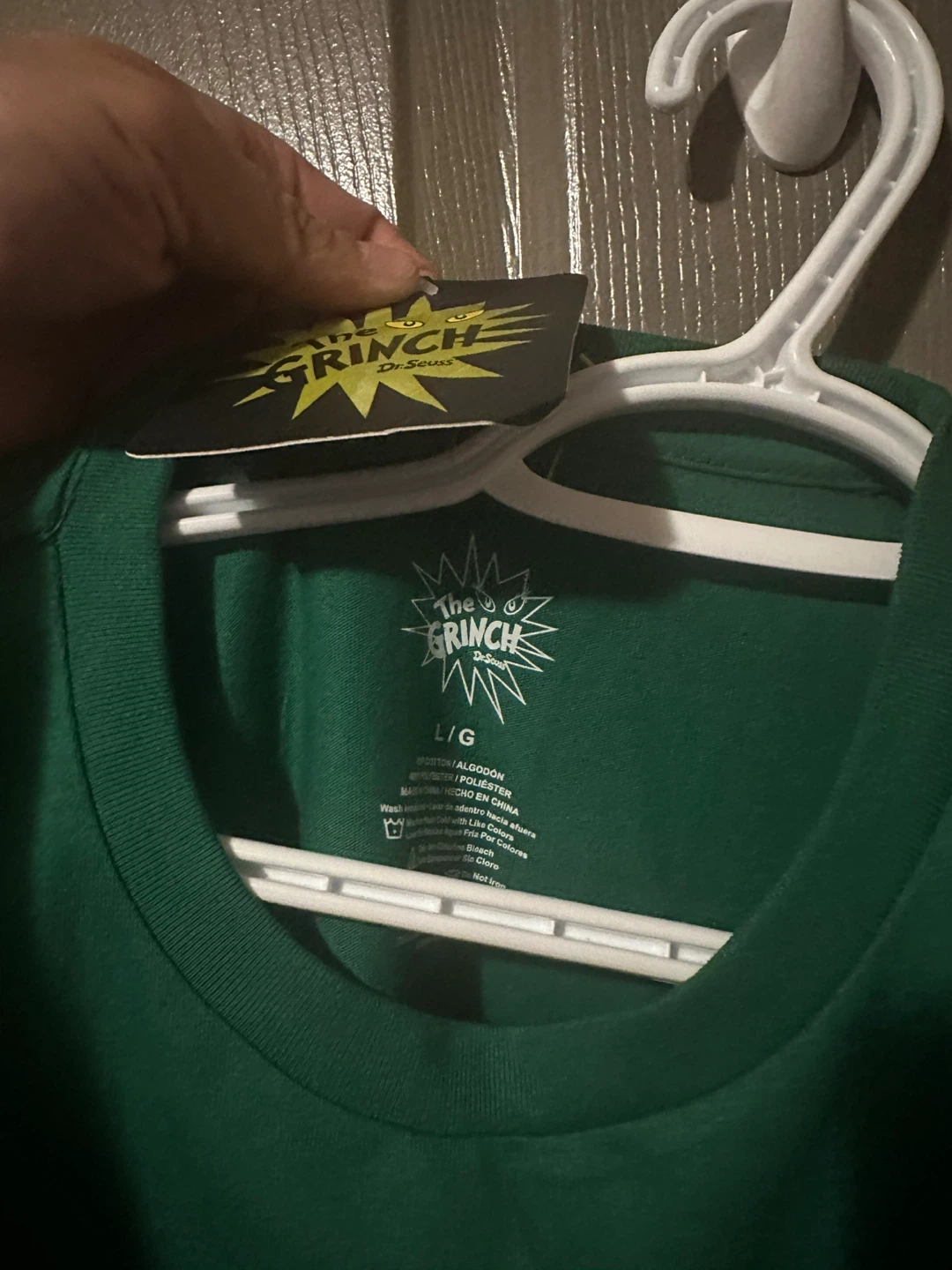 The Grinch Dr. Seuss "Stealing Christmas Since 1957" T-Shirt (L) - photo 3