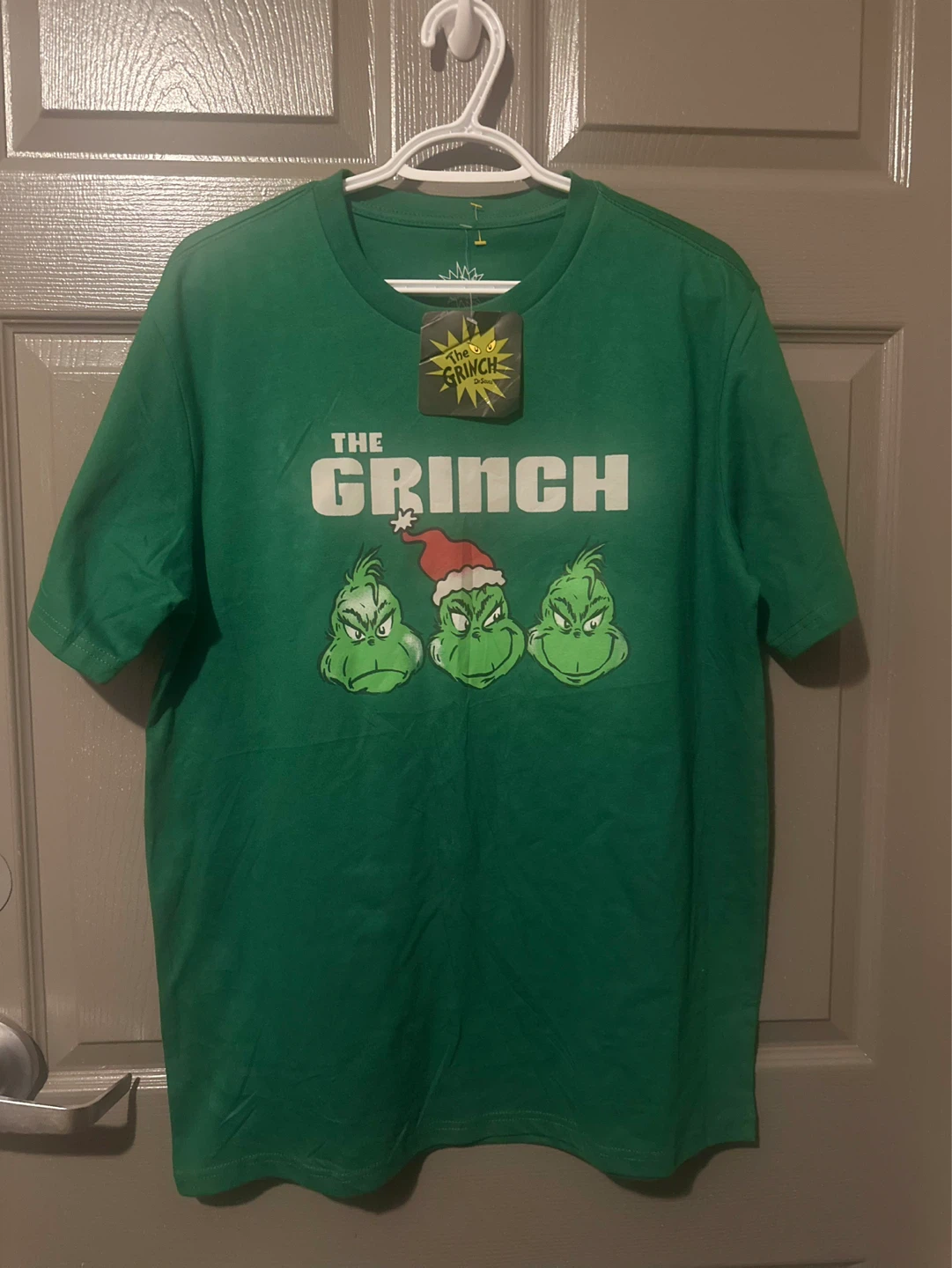 The Grinch Dr. Seuss "Stealing Christmas Since 1957" T-Shirt (L)