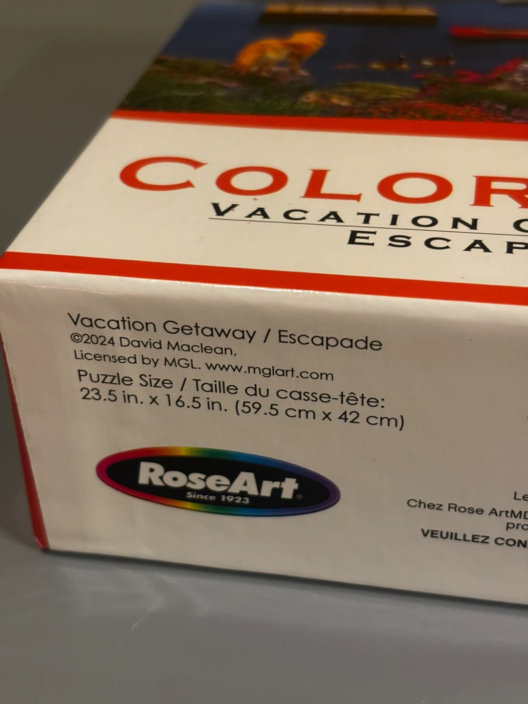 0504.RoseArt ColorLuxe Vacation Getaway 300 Piece Jigsaw Puzzle - photo 2