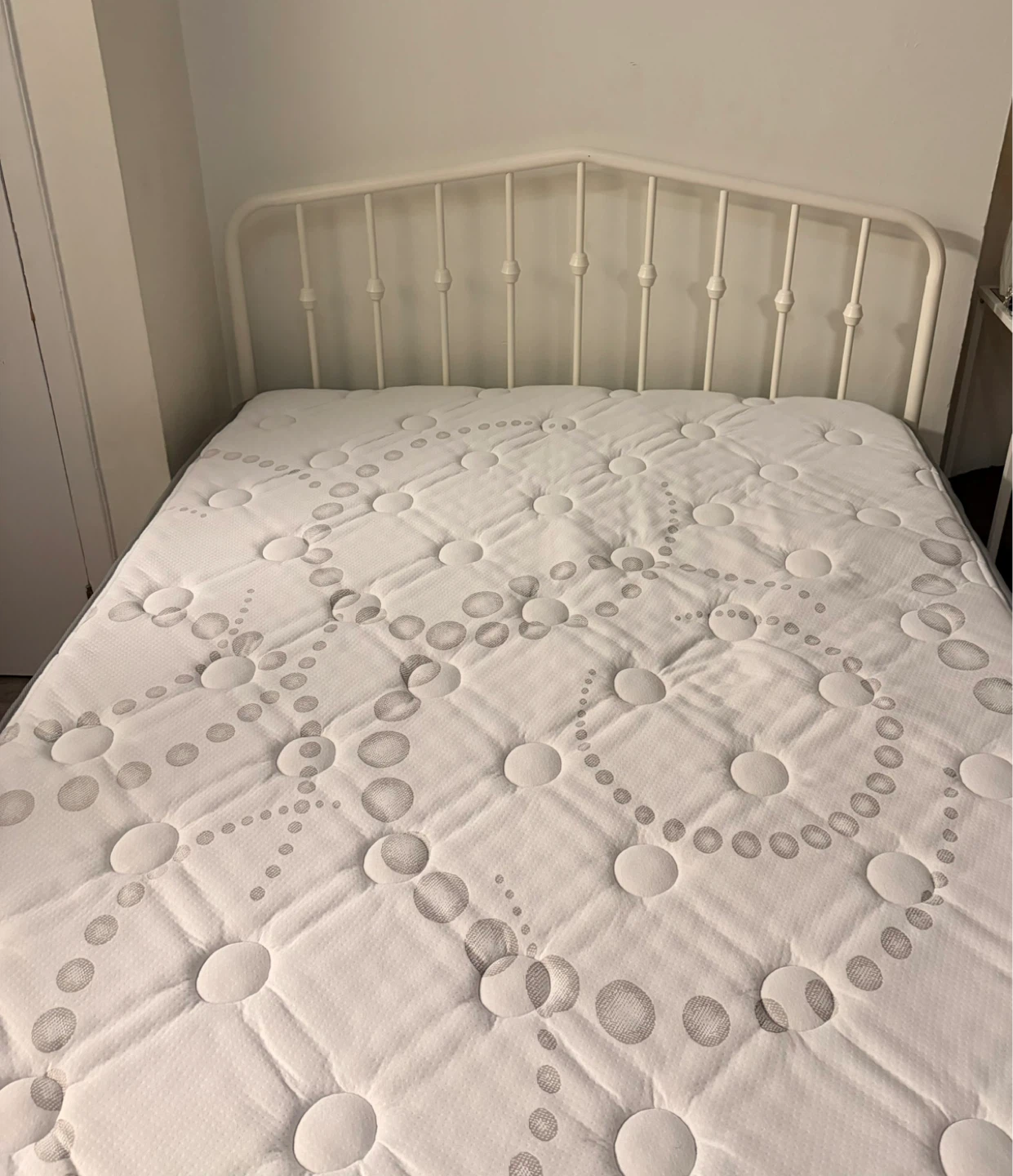 Full Bed Set - Mattress + Metal Frame (Full/Double) - photo 2