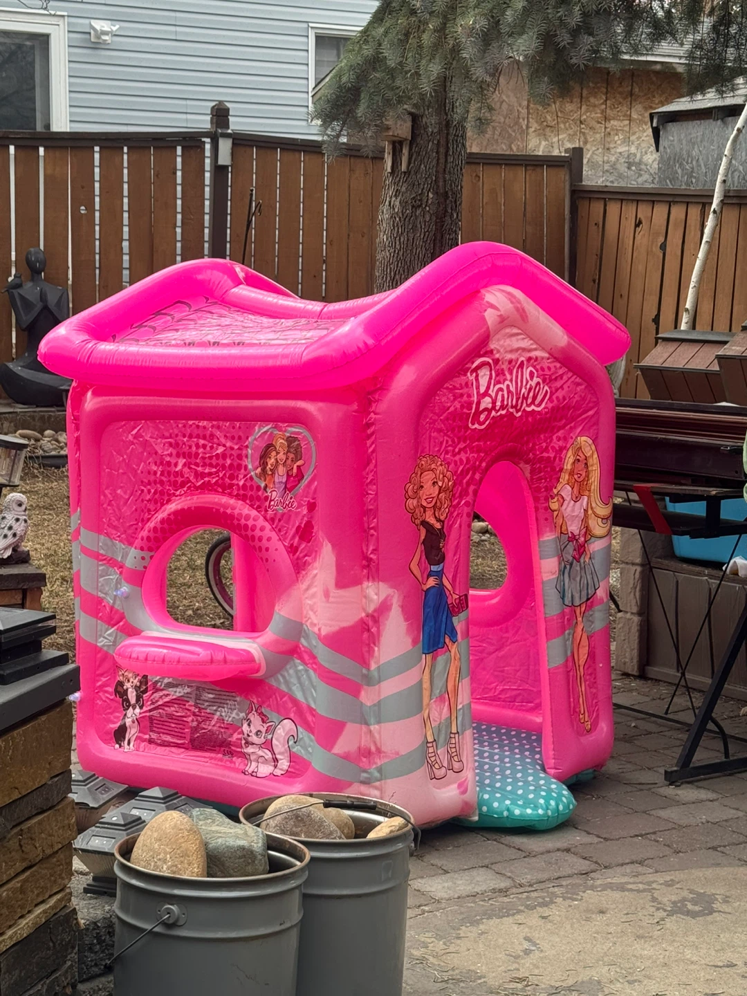 Inflatable Barbie Playhouse