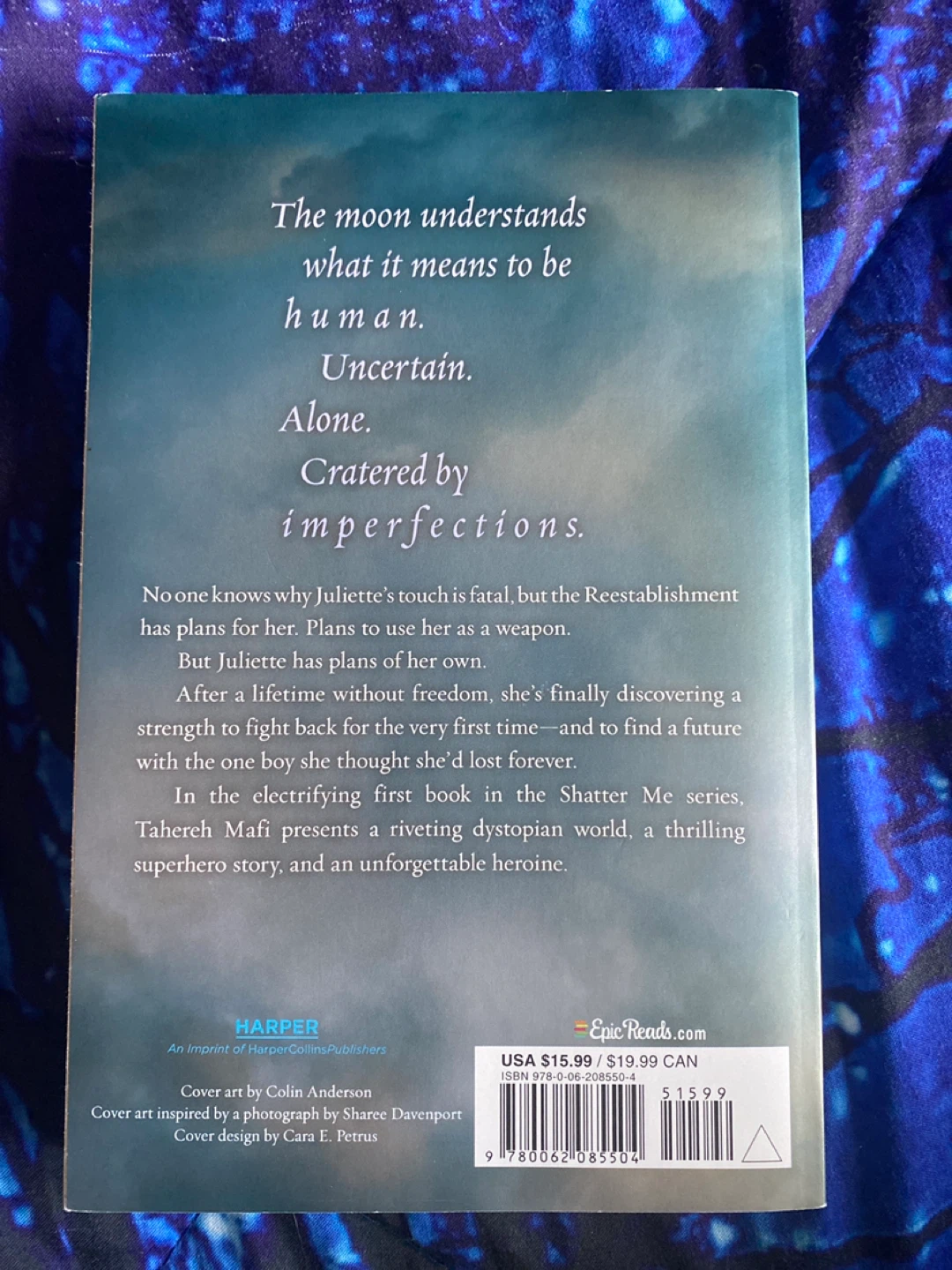 Shatter Me by Tahereh Mafi - photo 2
