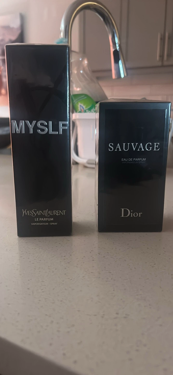 Dior Sauvage Eau de Parfum & YSL MYSLF Le Parfum Gift Set