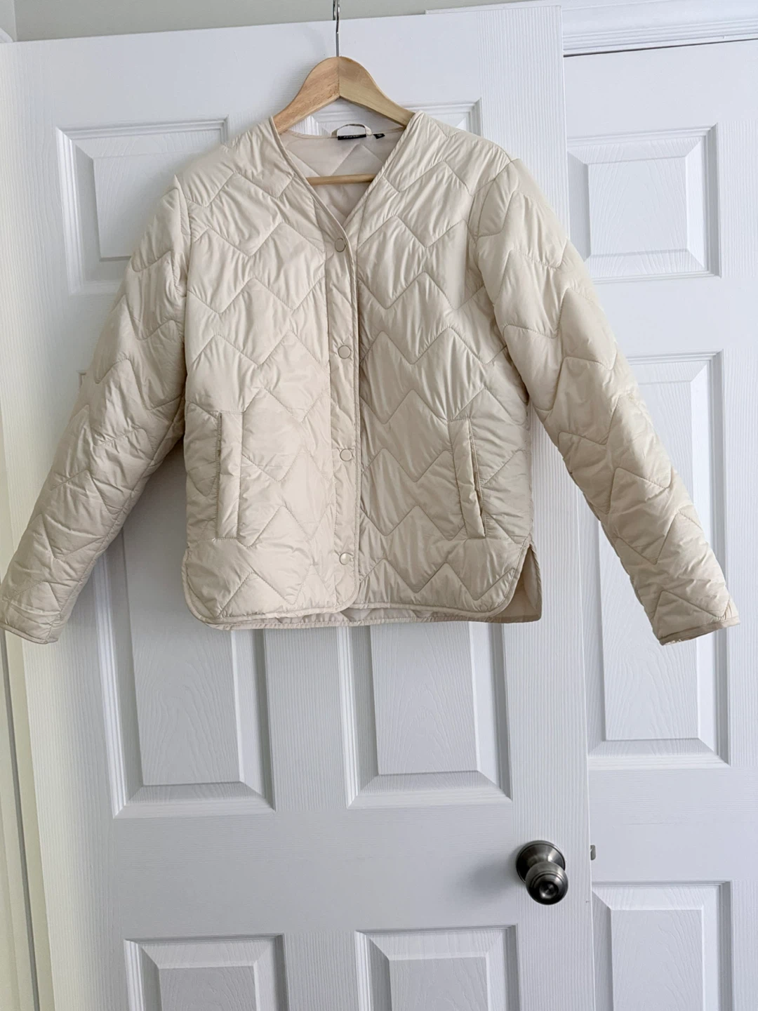 George Quilted Snap Front Jacket XS/TP