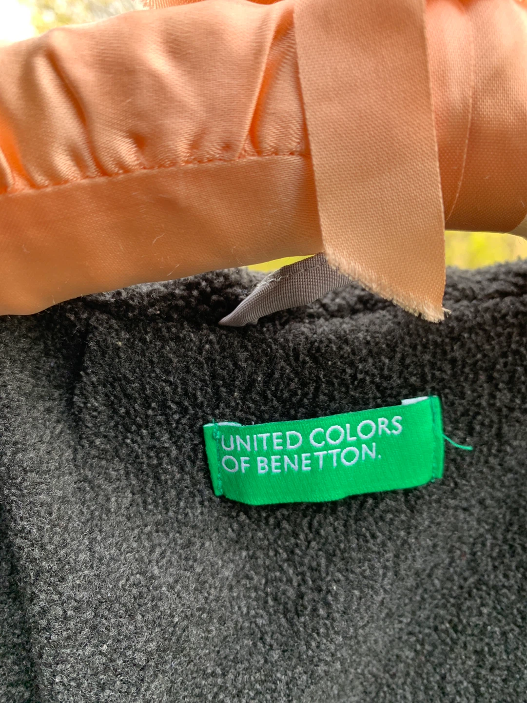 BOY’S United Colors of Benetton Grey Camo Jacket.Size  6/7 years - photo 2